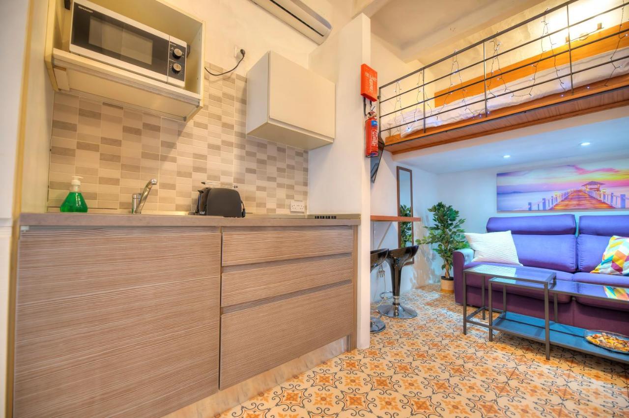 Cozy & Cute Studio In The Heart Of Valletta Goval-2 Apartment ภายนอก รูปภาพ