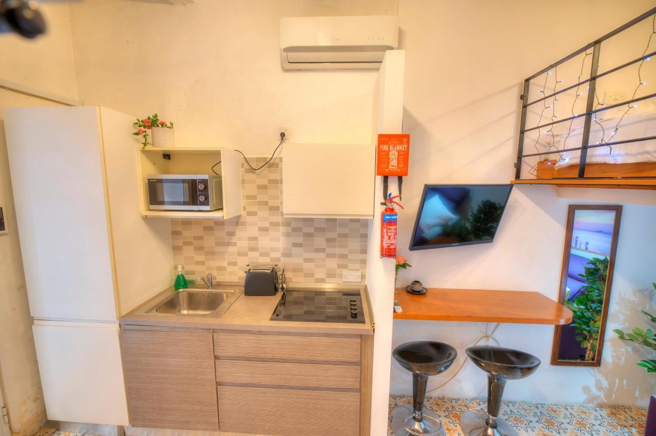 Cozy & Cute Studio In The Heart Of Valletta Goval-2 Apartment ภายนอก รูปภาพ